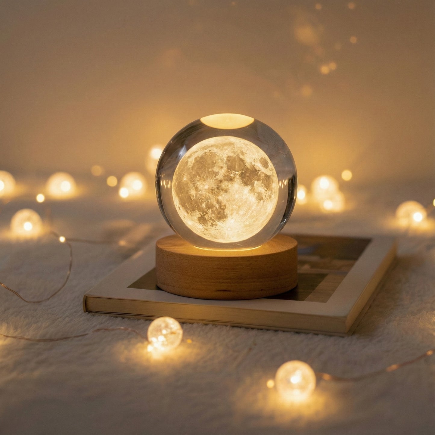 Keepsake Celestial Moon Crystal Ball