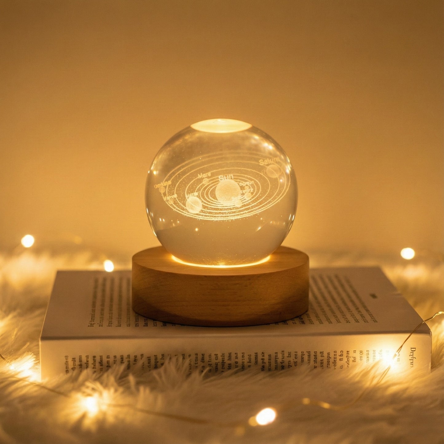 Keepsake Solar System Crystal Ball