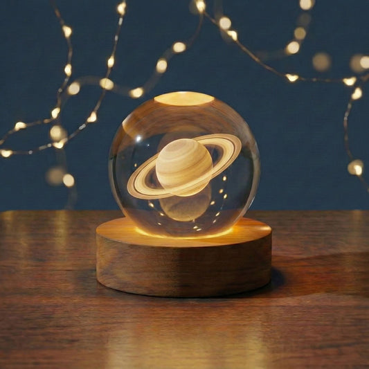 Keepsake Saturn Rings Crystal Ball